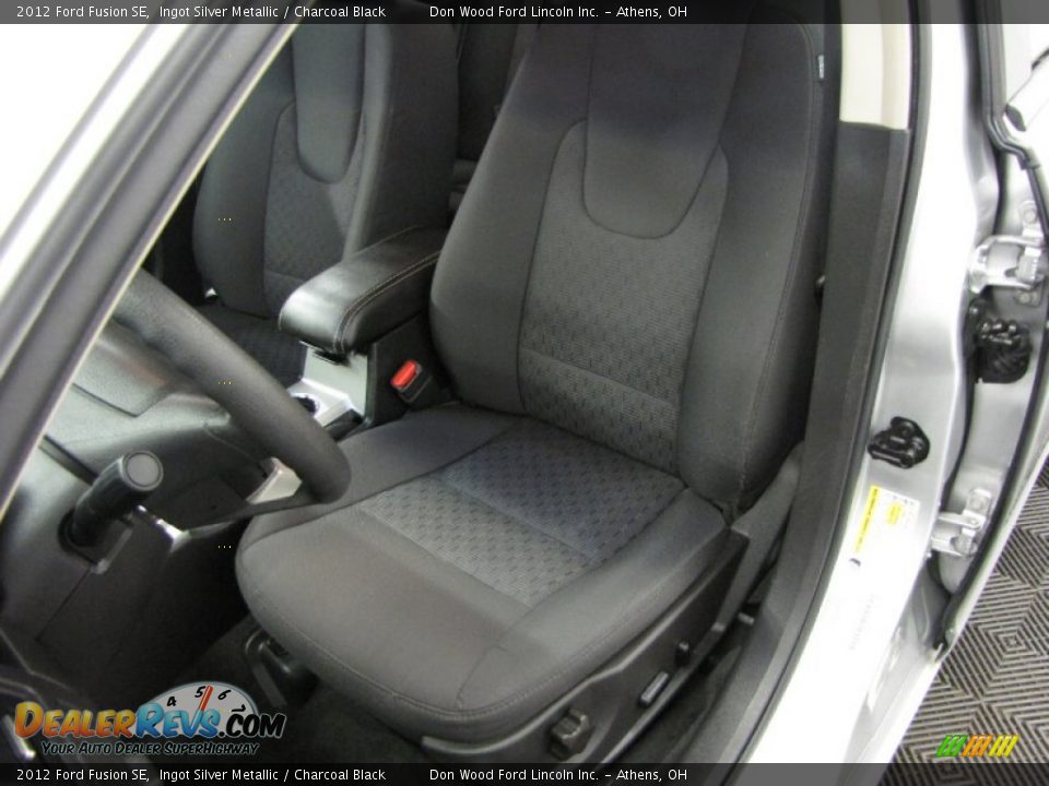 2012 Ford Fusion SE Ingot Silver Metallic / Charcoal Black Photo #6