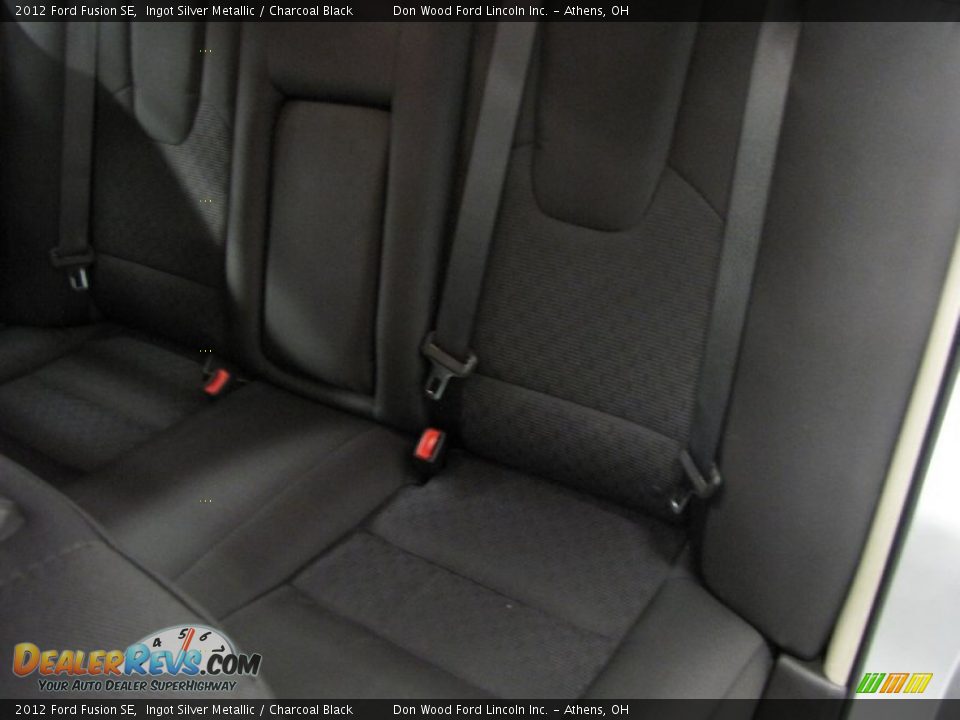 2012 Ford Fusion SE Ingot Silver Metallic / Charcoal Black Photo #7