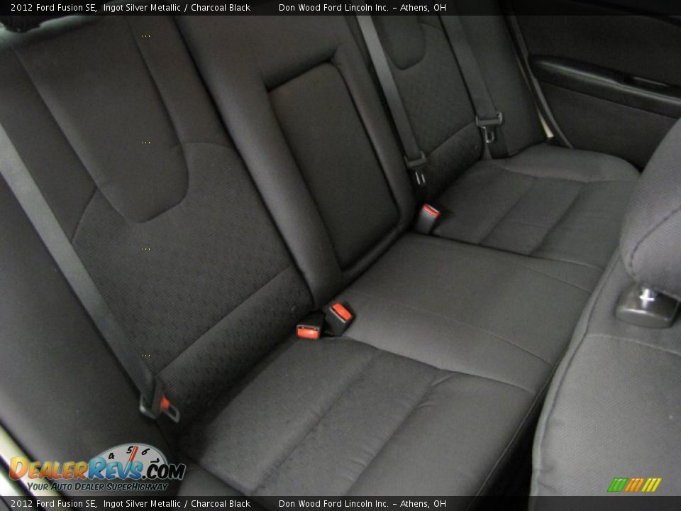 2012 Ford Fusion SE Ingot Silver Metallic / Charcoal Black Photo #8