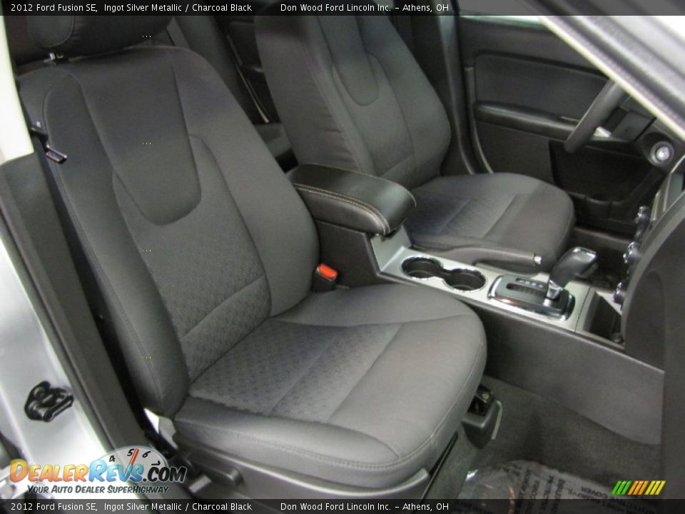 2012 Ford Fusion SE Ingot Silver Metallic / Charcoal Black Photo #9