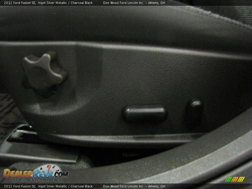2012 Ford Fusion SE Ingot Silver Metallic / Charcoal Black Photo #10
