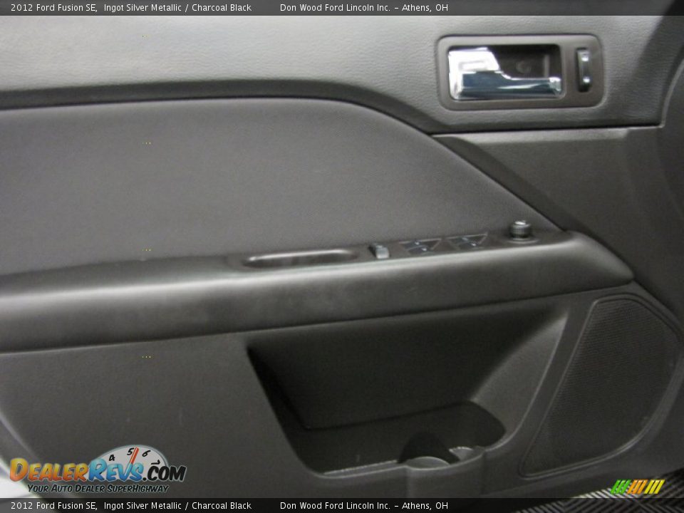 2012 Ford Fusion SE Ingot Silver Metallic / Charcoal Black Photo #11