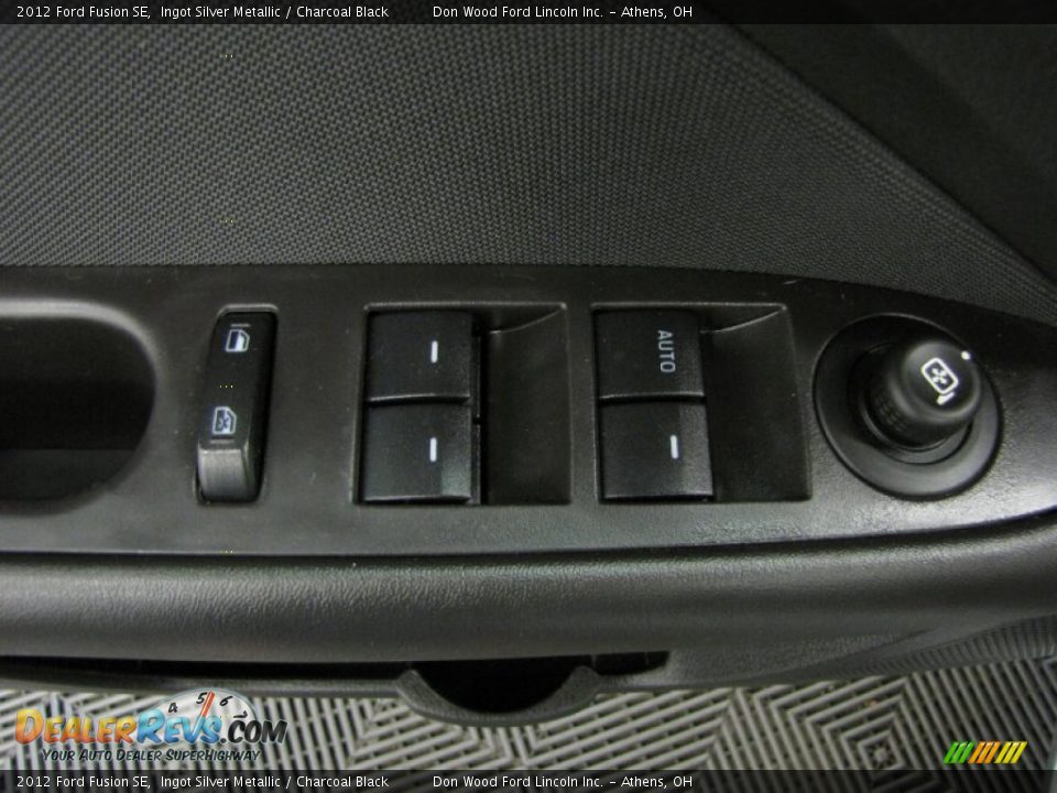 2012 Ford Fusion SE Ingot Silver Metallic / Charcoal Black Photo #12