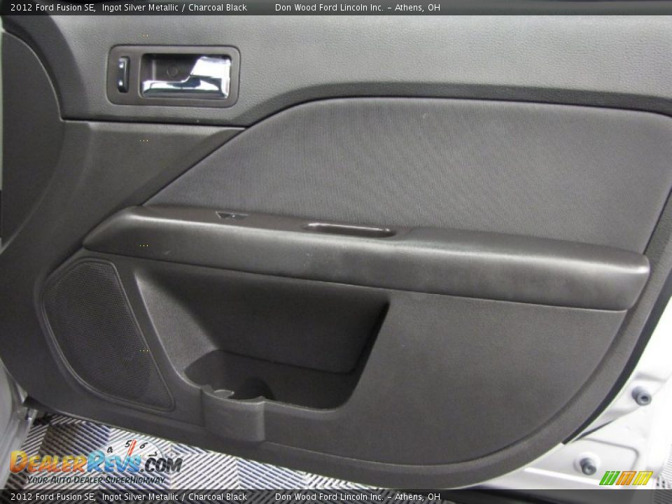 2012 Ford Fusion SE Ingot Silver Metallic / Charcoal Black Photo #15