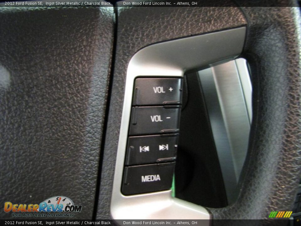 2012 Ford Fusion SE Ingot Silver Metallic / Charcoal Black Photo #18