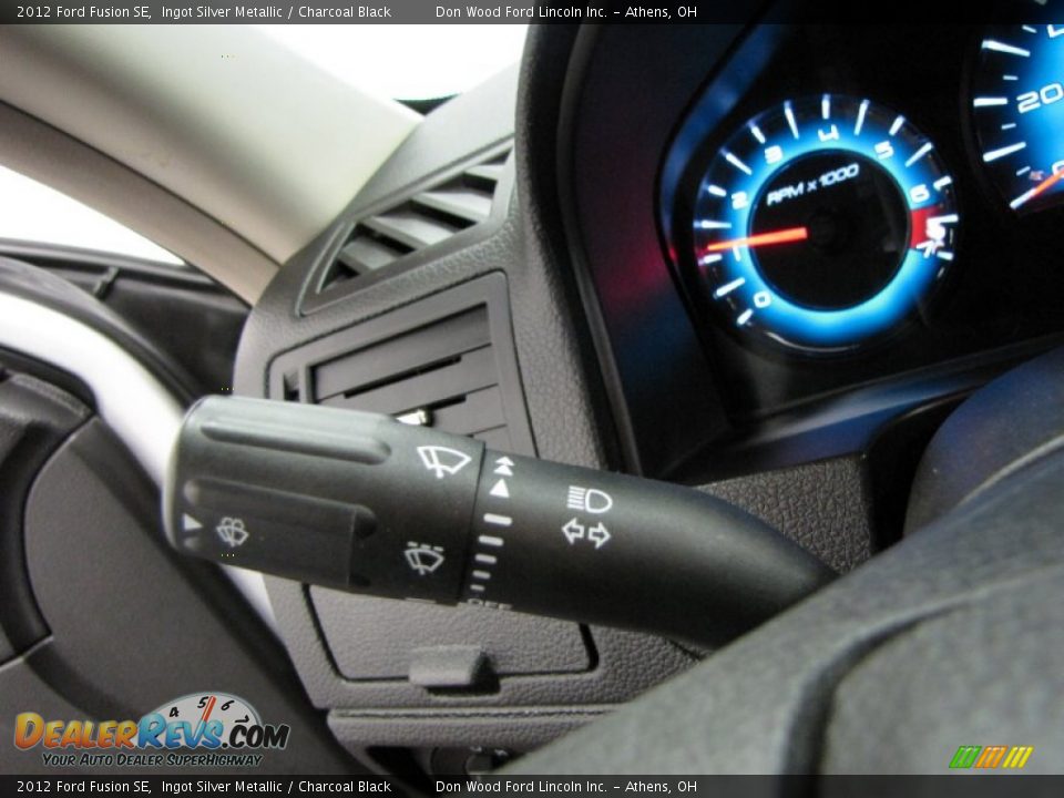 2012 Ford Fusion SE Ingot Silver Metallic / Charcoal Black Photo #19