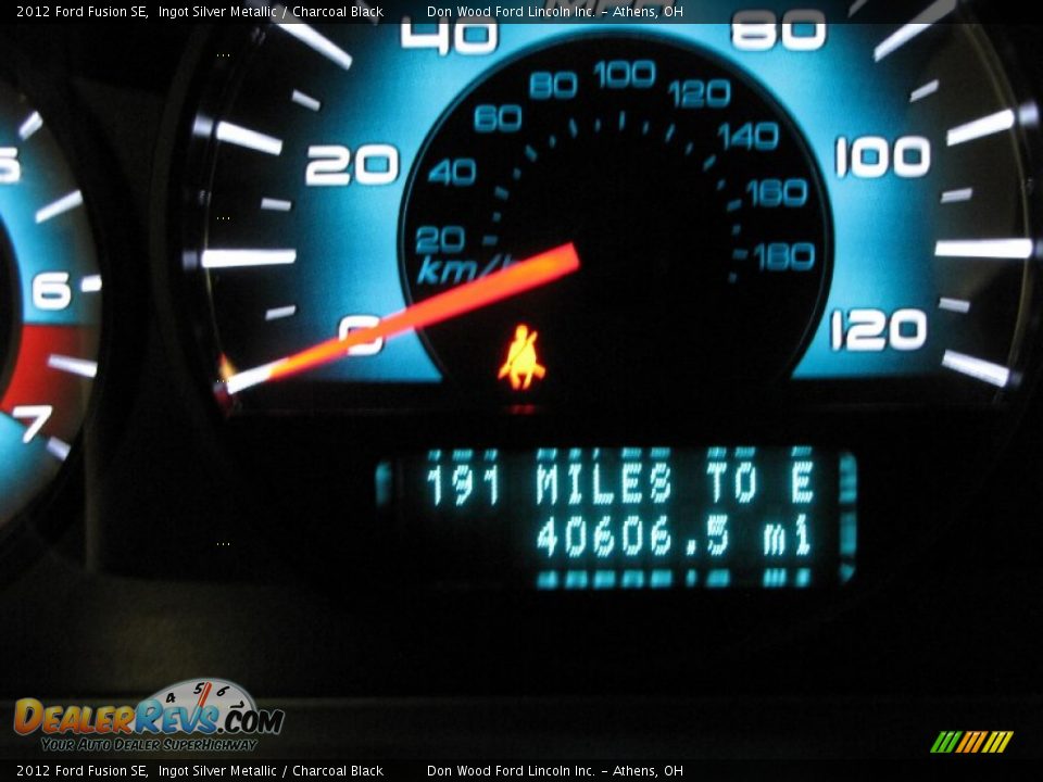 2012 Ford Fusion SE Ingot Silver Metallic / Charcoal Black Photo #21
