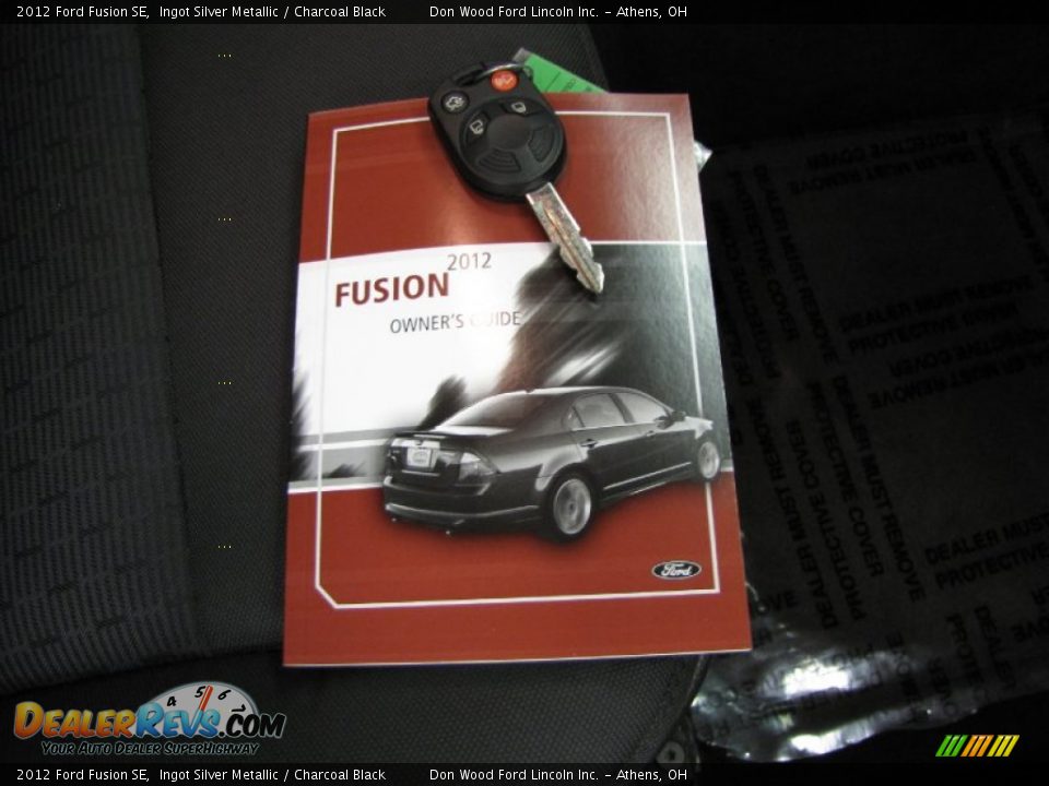 2012 Ford Fusion SE Ingot Silver Metallic / Charcoal Black Photo #28
