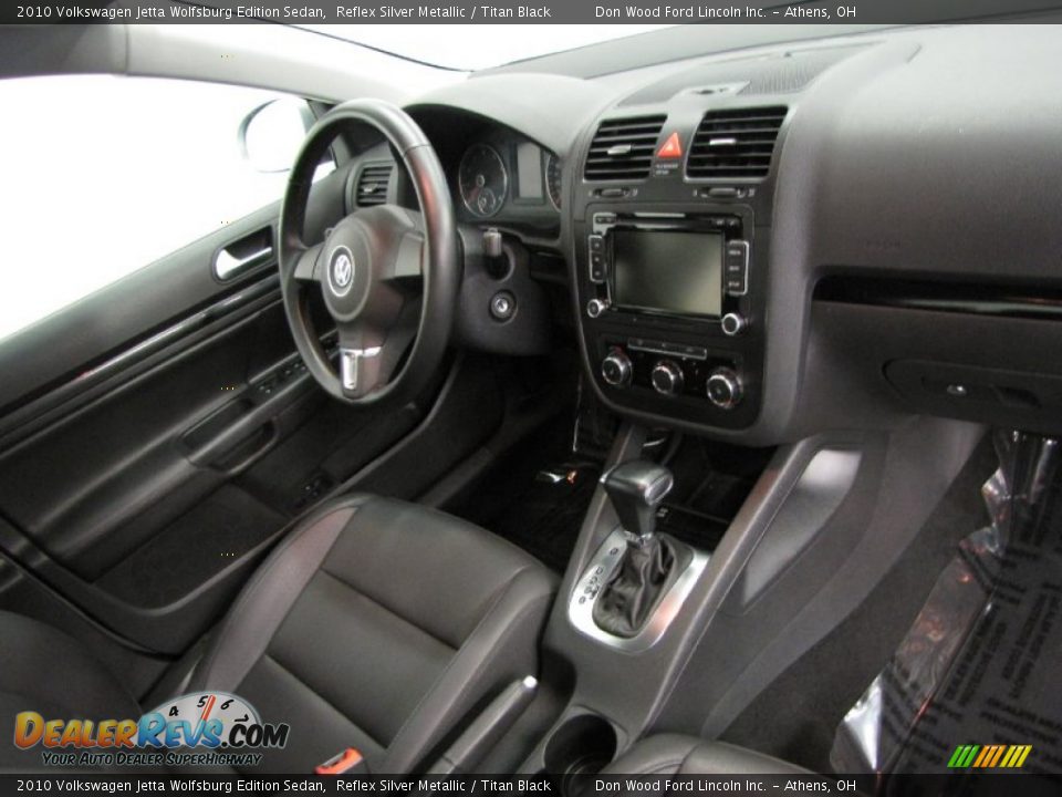 2010 Volkswagen Jetta Wolfsburg Edition Sedan Reflex Silver Metallic / Titan Black Photo #20