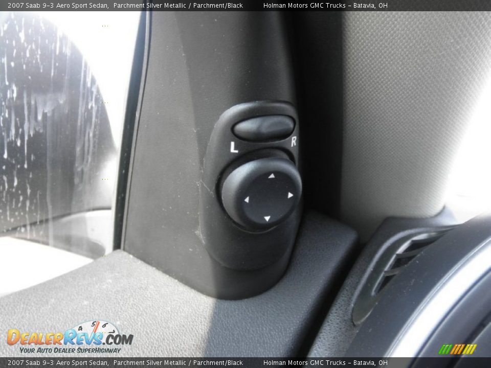 2007 Saab 9-3 Aero Sport Sedan Parchment Silver Metallic / Parchment/Black Photo #18