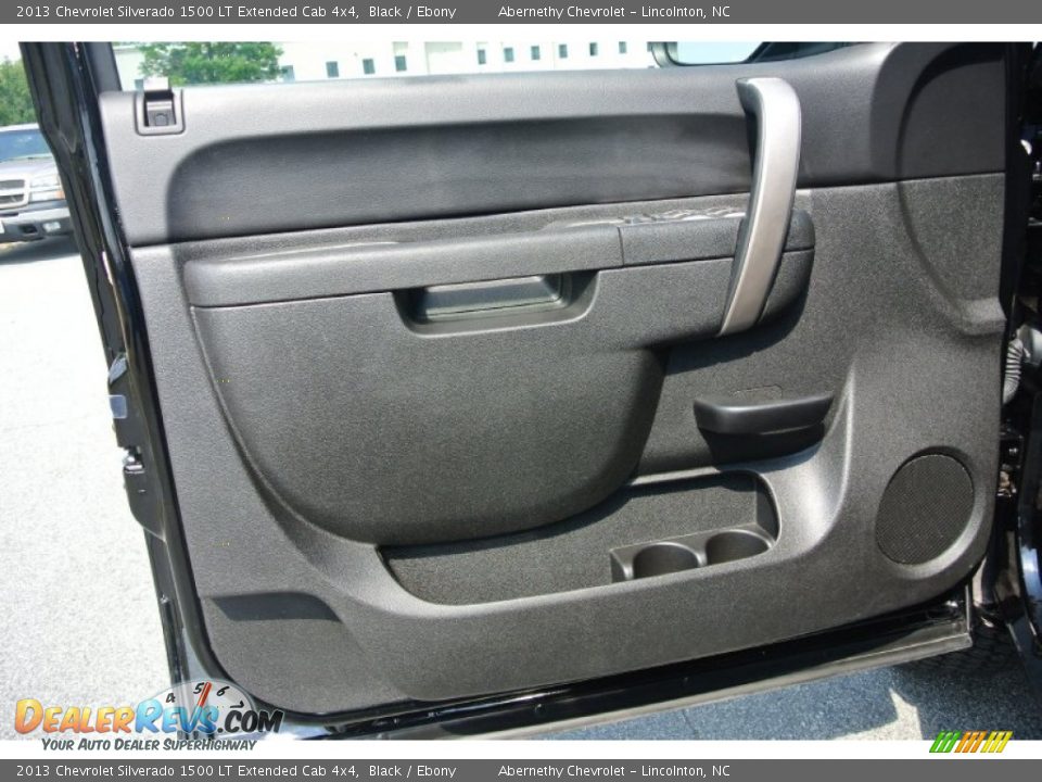 2013 Chevrolet Silverado 1500 LT Extended Cab 4x4 Black / Ebony Photo #8