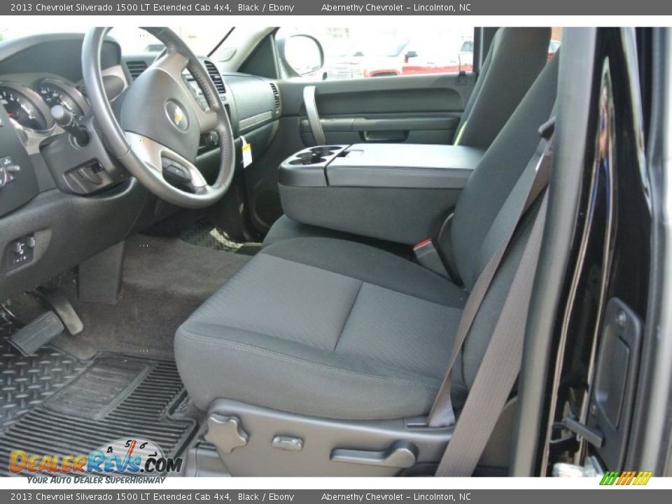 2013 Chevrolet Silverado 1500 LT Extended Cab 4x4 Black / Ebony Photo #9