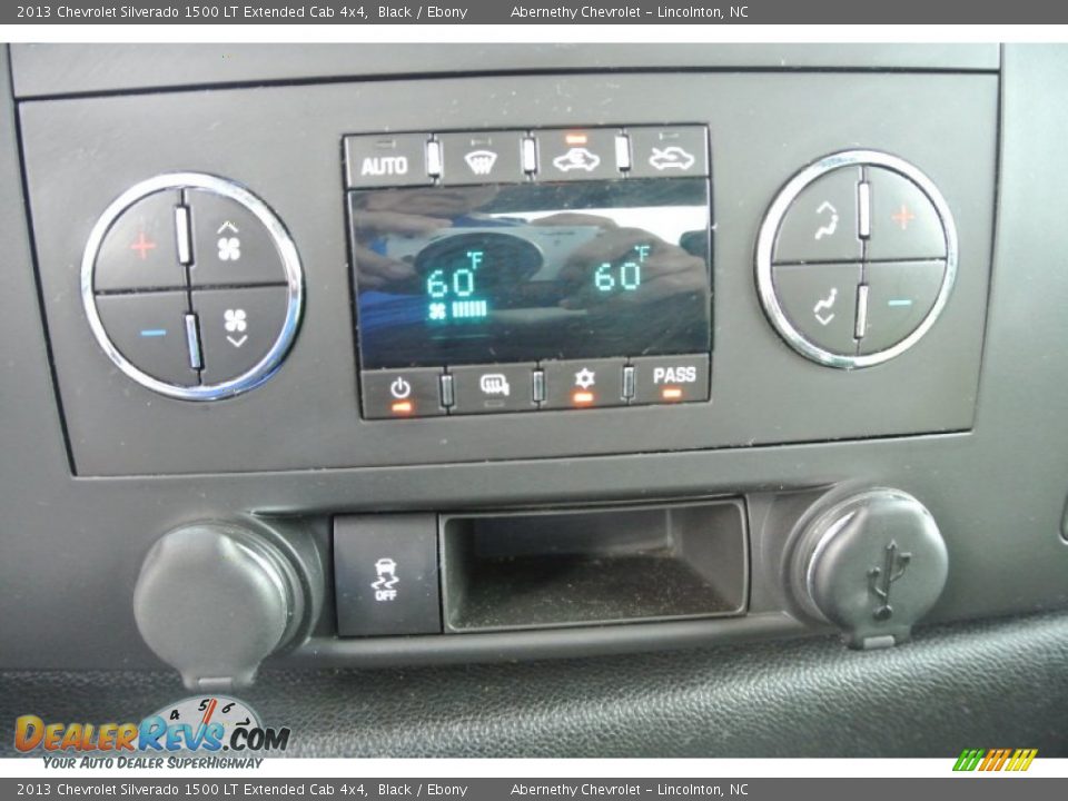 2013 Chevrolet Silverado 1500 LT Extended Cab 4x4 Black / Ebony Photo #10
