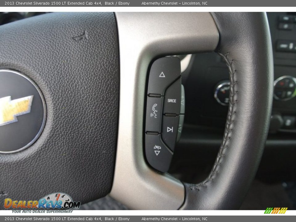 2013 Chevrolet Silverado 1500 LT Extended Cab 4x4 Black / Ebony Photo #12