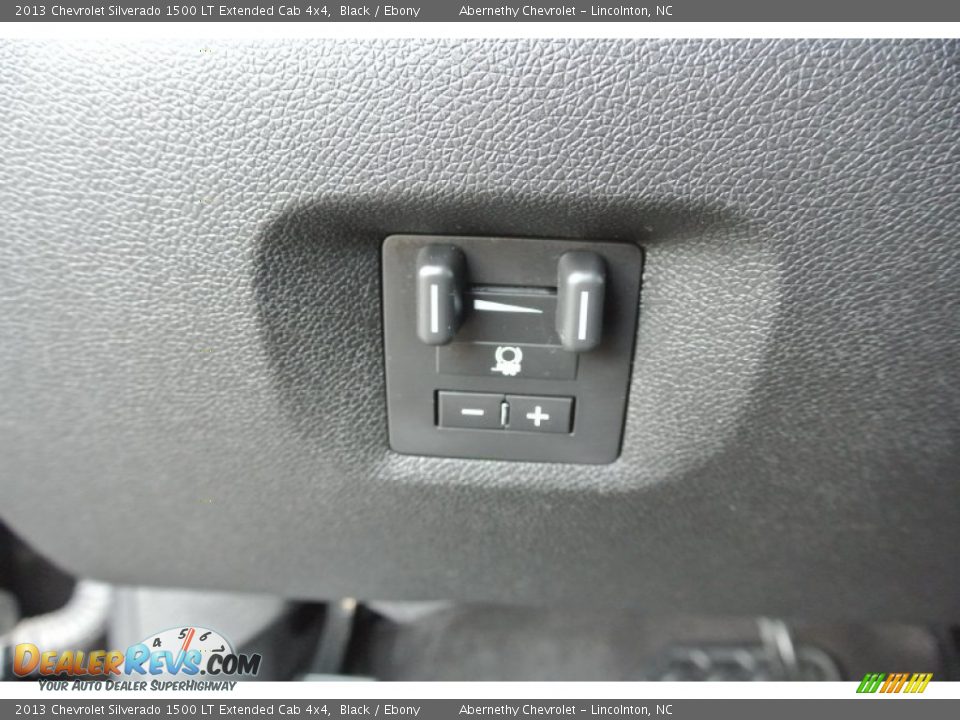 2013 Chevrolet Silverado 1500 LT Extended Cab 4x4 Black / Ebony Photo #15