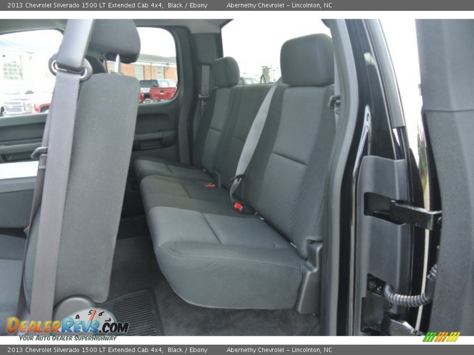 2013 Chevrolet Silverado 1500 LT Extended Cab 4x4 Black / Ebony Photo #16