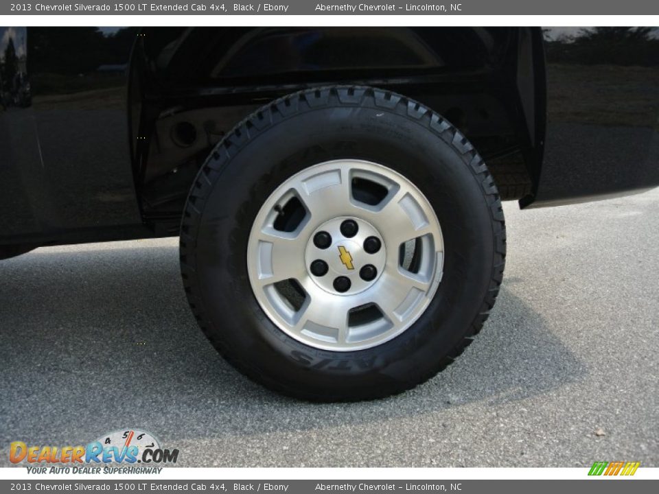 2013 Chevrolet Silverado 1500 LT Extended Cab 4x4 Black / Ebony Photo #18