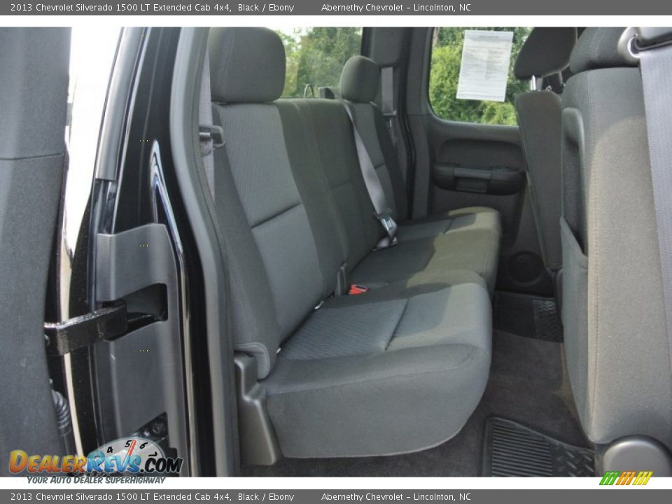 2013 Chevrolet Silverado 1500 LT Extended Cab 4x4 Black / Ebony Photo #20