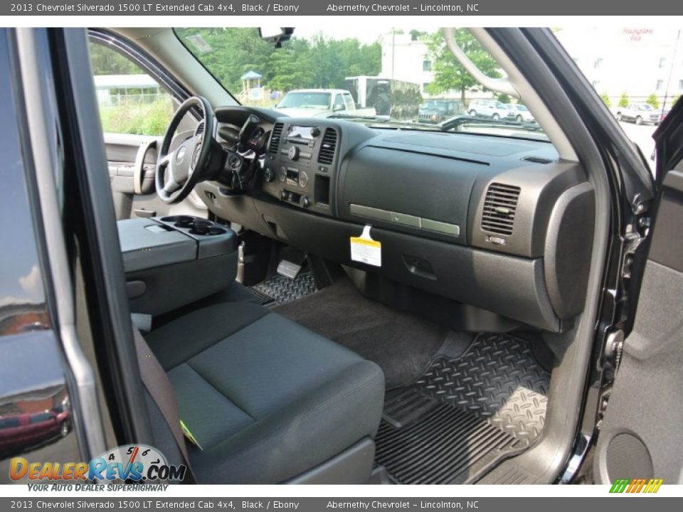 2013 Chevrolet Silverado 1500 LT Extended Cab 4x4 Black / Ebony Photo #21