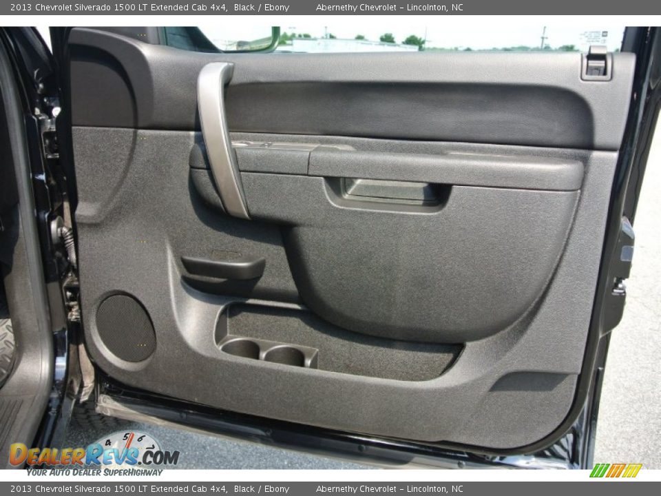 2013 Chevrolet Silverado 1500 LT Extended Cab 4x4 Black / Ebony Photo #22
