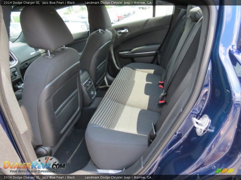 2014 Dodge Charger SE Jazz Blue Pearl / Black Photo #7