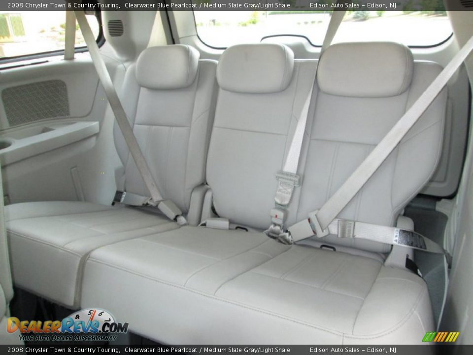 2008 Chrysler Town & Country Touring Clearwater Blue Pearlcoat / Medium Slate Gray/Light Shale Photo #21