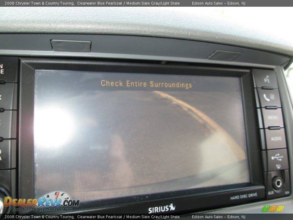 2008 Chrysler Town & Country Touring Clearwater Blue Pearlcoat / Medium Slate Gray/Light Shale Photo #24