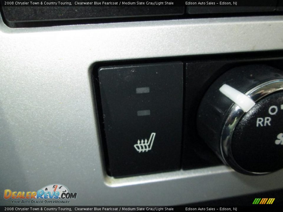 2008 Chrysler Town & Country Touring Clearwater Blue Pearlcoat / Medium Slate Gray/Light Shale Photo #26