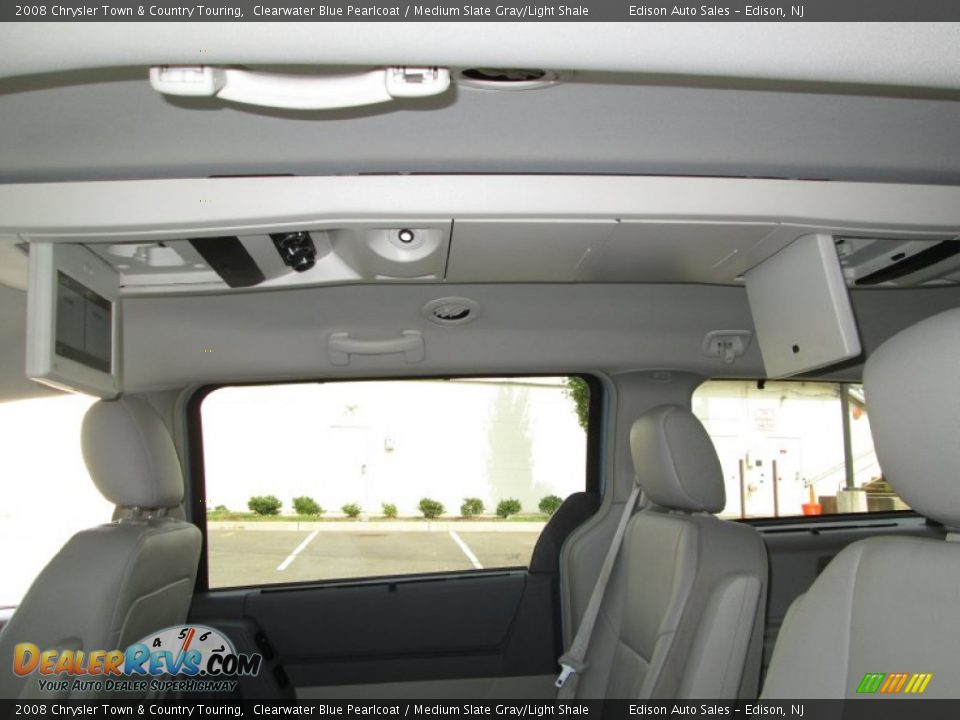 2008 Chrysler Town & Country Touring Clearwater Blue Pearlcoat / Medium Slate Gray/Light Shale Photo #30