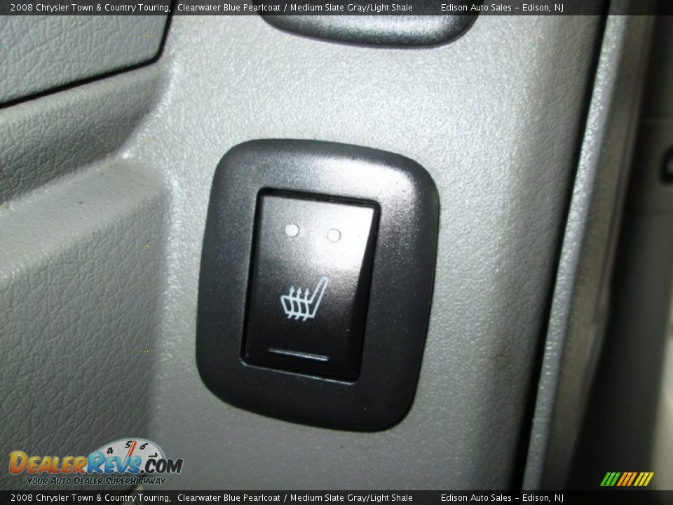 2008 Chrysler Town & Country Touring Clearwater Blue Pearlcoat / Medium Slate Gray/Light Shale Photo #31