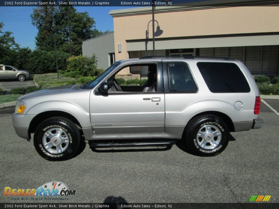Silver Birch Metallic 2002 Ford Explorer Sport 4x4 Photo #1