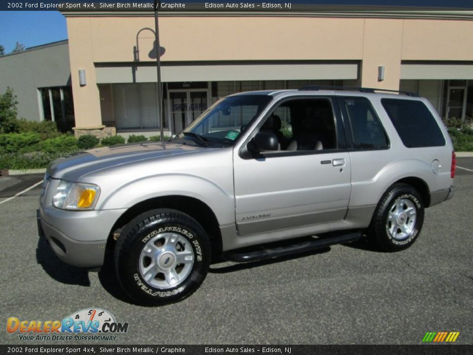 Silver Birch Metallic 2002 Ford Explorer Sport 4x4 Photo #3