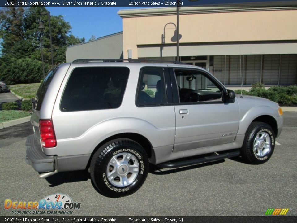 Silver Birch Metallic 2002 Ford Explorer Sport 4x4 Photo #8