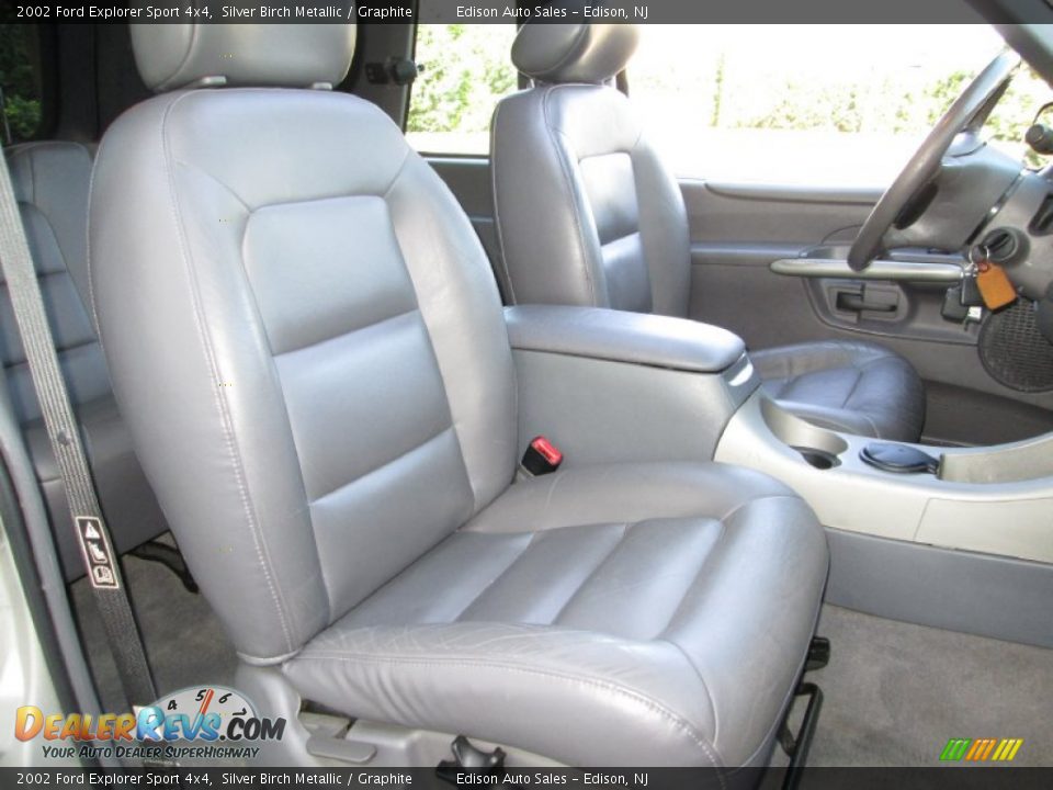 Front Seat of 2002 Ford Explorer Sport 4x4 Photo #13