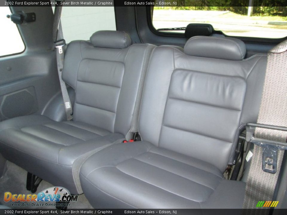 Rear Seat of 2002 Ford Explorer Sport 4x4 Photo #16