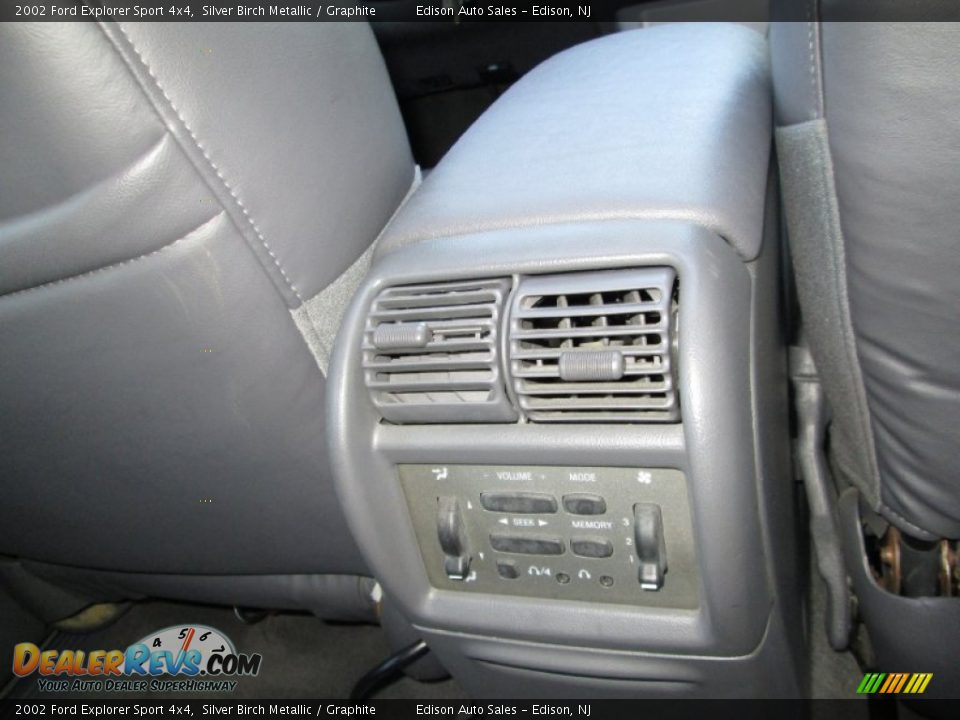 2002 Ford Explorer Sport 4x4 Silver Birch Metallic / Graphite Photo #23