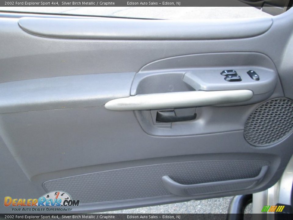 2002 Ford Explorer Sport 4x4 Silver Birch Metallic / Graphite Photo #25