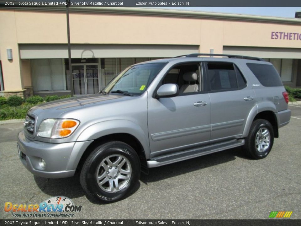 2003 Toyota Sequoia Limited 4WD Silver Sky Metallic / Charcoal Photo #1
