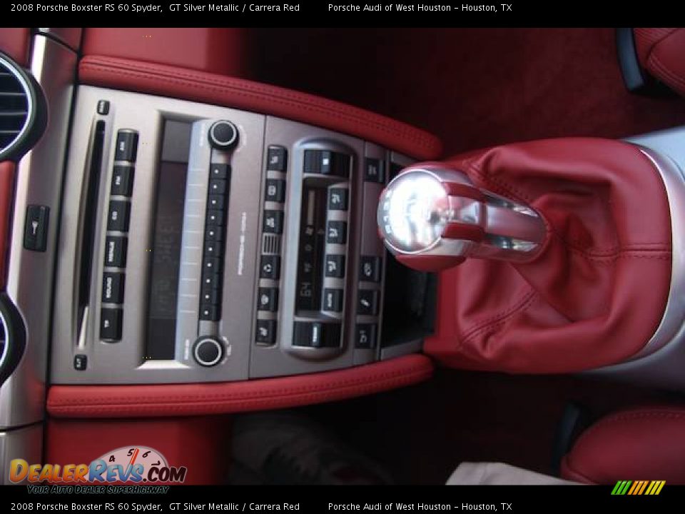 2008 Porsche Boxster RS 60 Spyder GT Silver Metallic / Carrera Red Photo #5