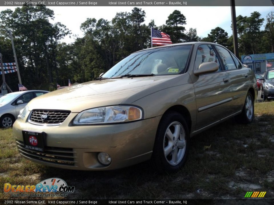 2002 Nissan Sentra GXE Iced Cappuccino / Sand Beige Photo #1