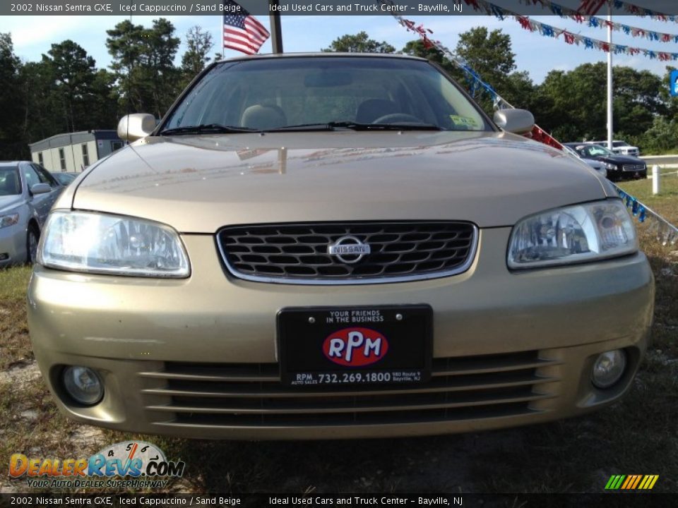 2002 Nissan Sentra GXE Iced Cappuccino / Sand Beige Photo #2