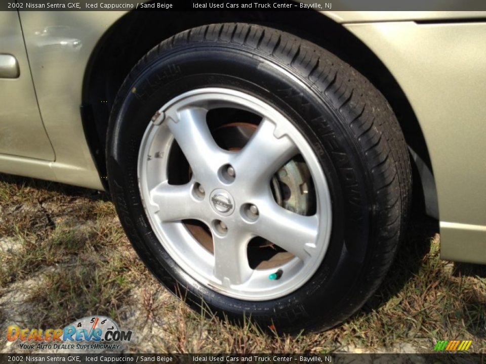 2002 Nissan Sentra GXE Iced Cappuccino / Sand Beige Photo #4