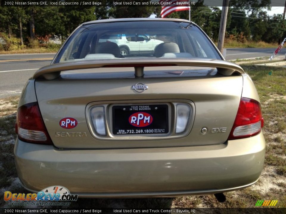 2002 Nissan Sentra GXE Iced Cappuccino / Sand Beige Photo #13