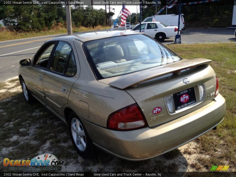 2002 Nissan Sentra GXE Iced Cappuccino / Sand Beige Photo #14