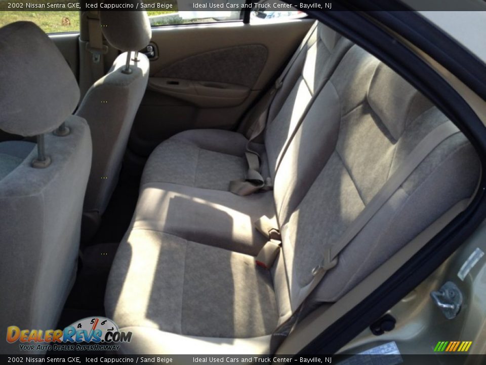 2002 Nissan Sentra GXE Iced Cappuccino / Sand Beige Photo #19