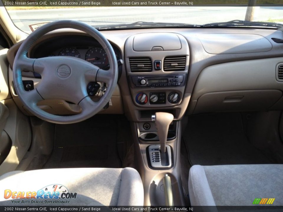 2002 Nissan Sentra GXE Iced Cappuccino / Sand Beige Photo #21