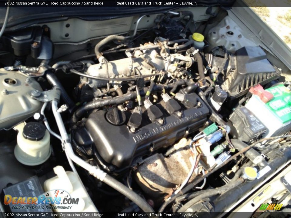 2002 Nissan Sentra GXE Iced Cappuccino / Sand Beige Photo #29