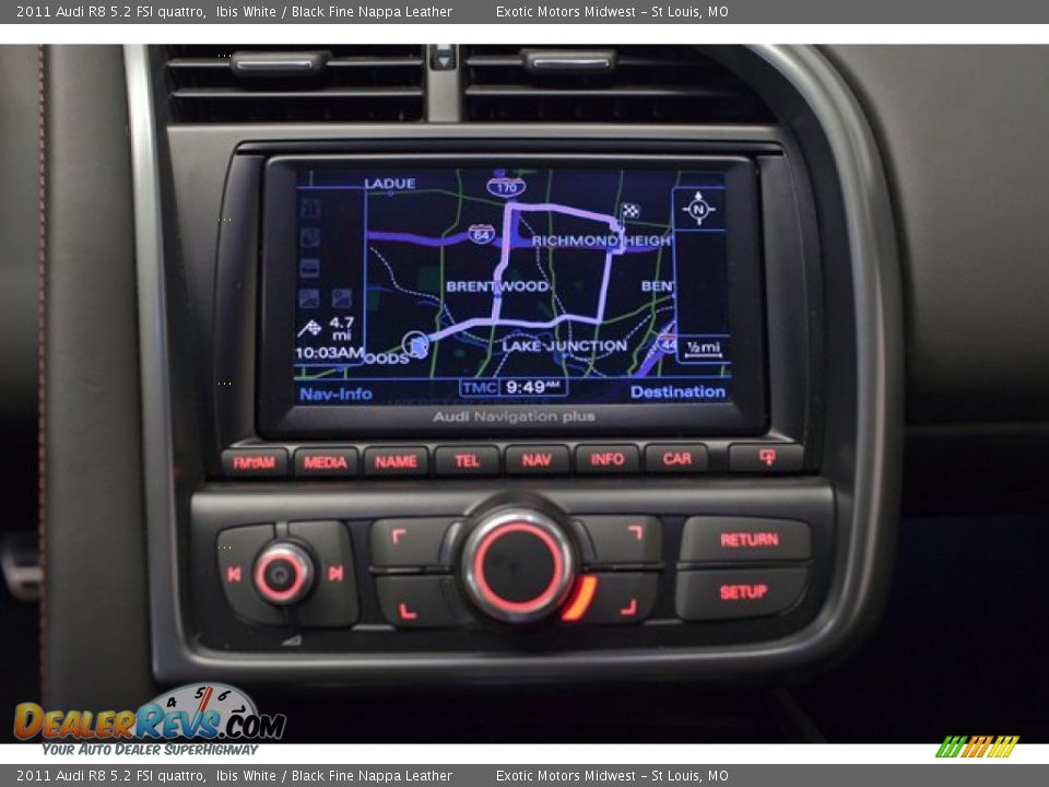 Navigation of 2011 Audi R8 5.2 FSI quattro Photo #35