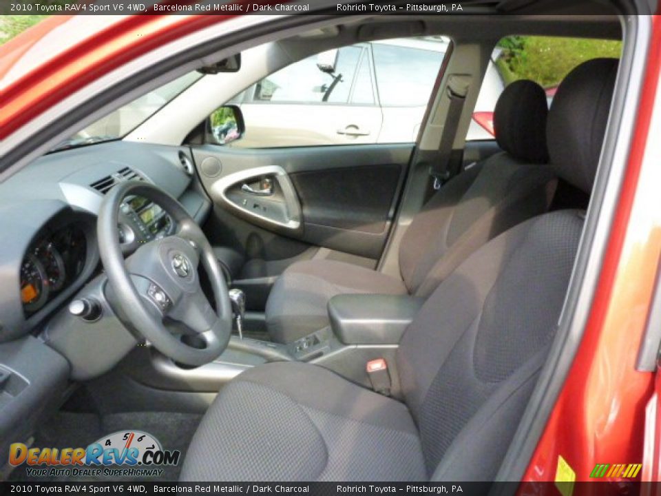 2010 Toyota RAV4 Sport V6 4WD Barcelona Red Metallic / Dark Charcoal Photo #4
