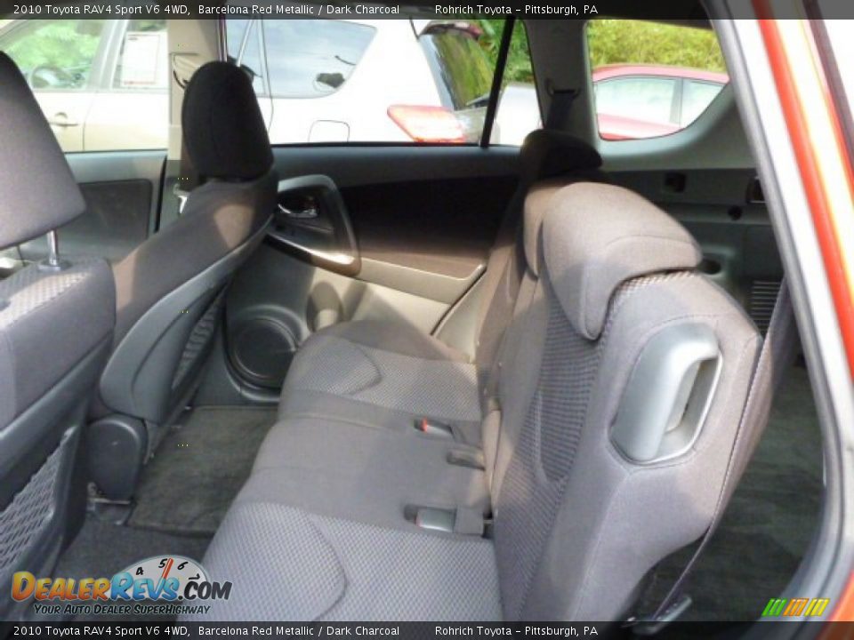 2010 Toyota RAV4 Sport V6 4WD Barcelona Red Metallic / Dark Charcoal Photo #5